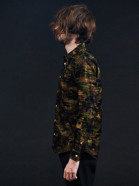 フロッキーチェックシャツ