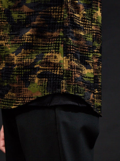 フロッキーチェックシャツ