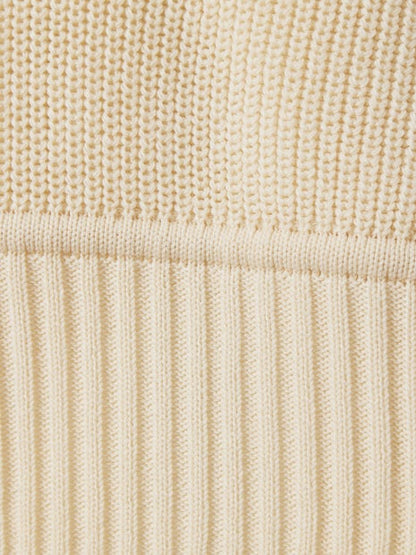 2way片畦ニットベスト