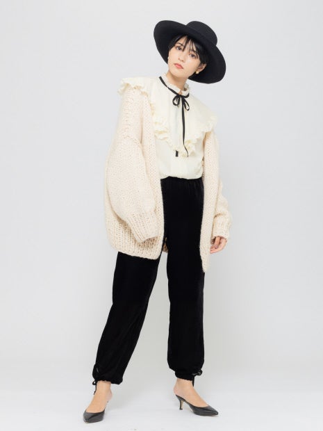 ベルベットパンツ