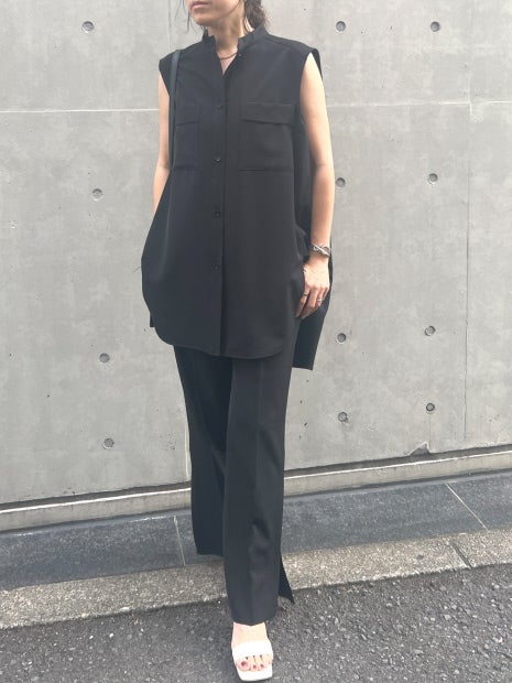 【セットアップ対応】ノースリブラウス