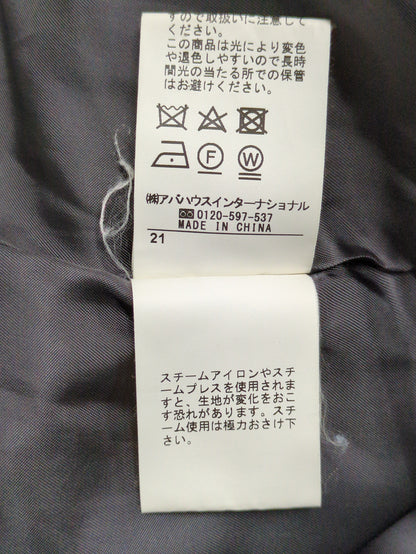 スタンドフードウールコート