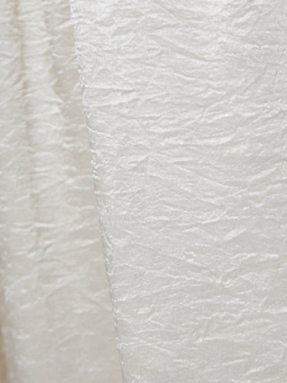 クラッシュサテンドレープパンツ