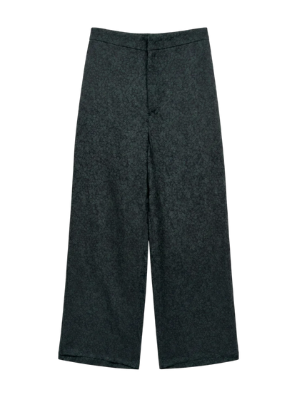 フラワープリントパンツ