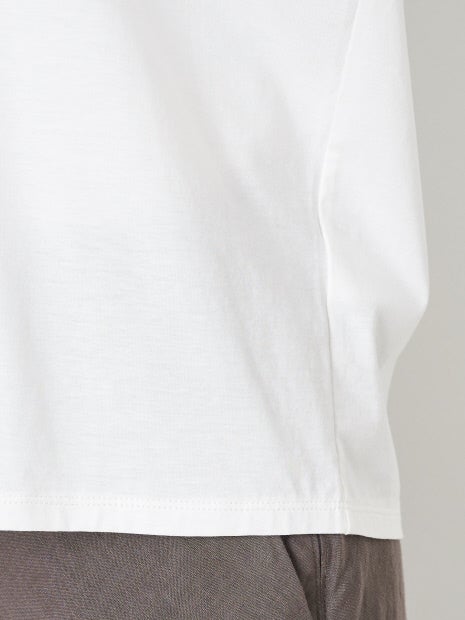 ユルネックロゴTシャツ