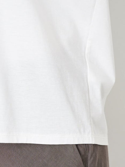 ユルネックロゴTシャツ