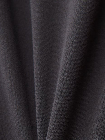 《アンサンブル対応》コットンストレッチノースリーブニット