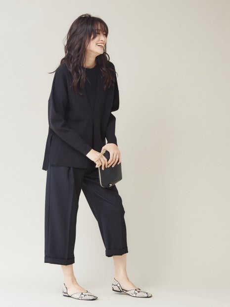 フロントタックニットプルオーバー