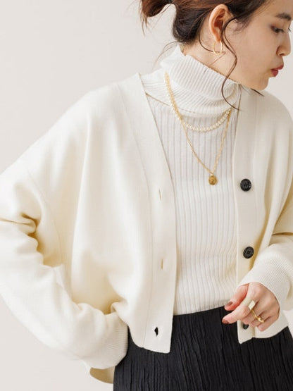 ショートカーディガン