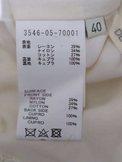 レースボンディングスリットフレアスカート