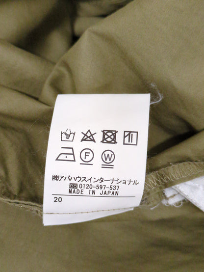 コットンツイルワンピース