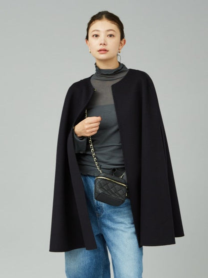 【40周年】ウールカシミヤリバーマントコート