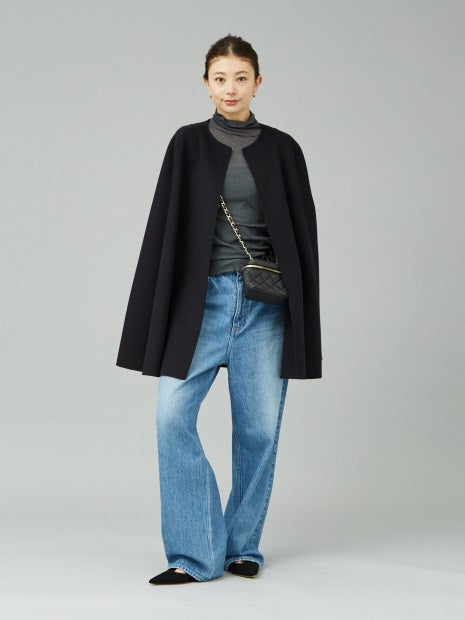 【40周年】ウールカシミヤリバーマントコート