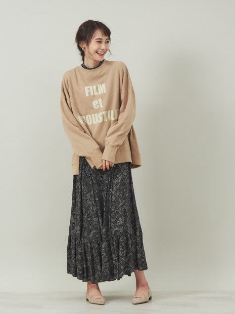 テントライン裏毛プルオーバー