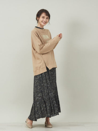 テントライン裏毛プルオーバー