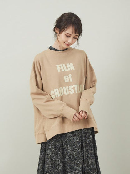 テントライン裏毛プルオーバー