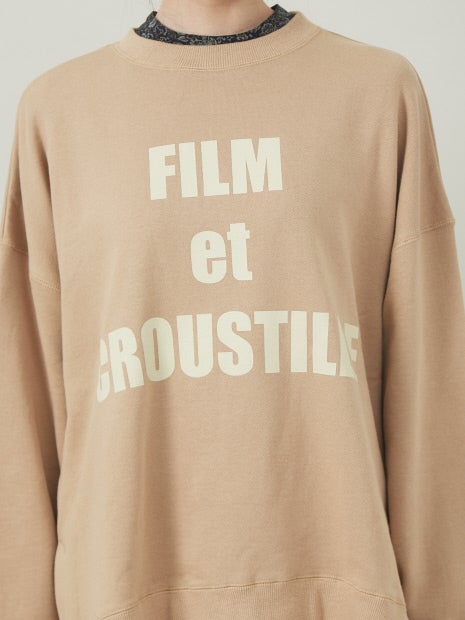 テントライン裏毛プルオーバー