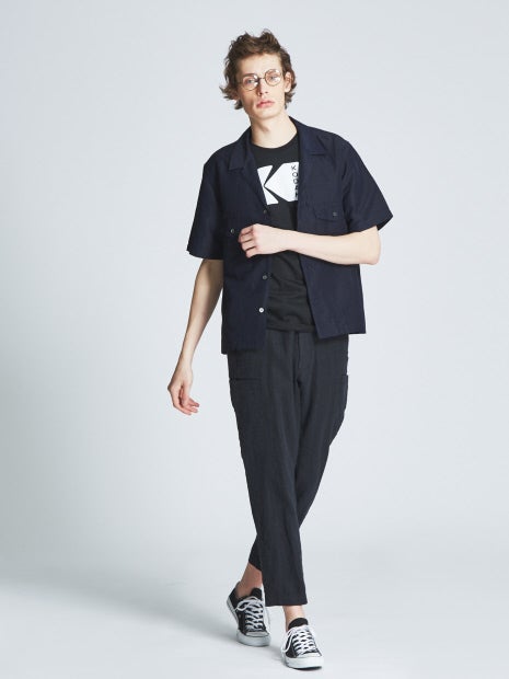 リネン起毛ミリタリーパンツ