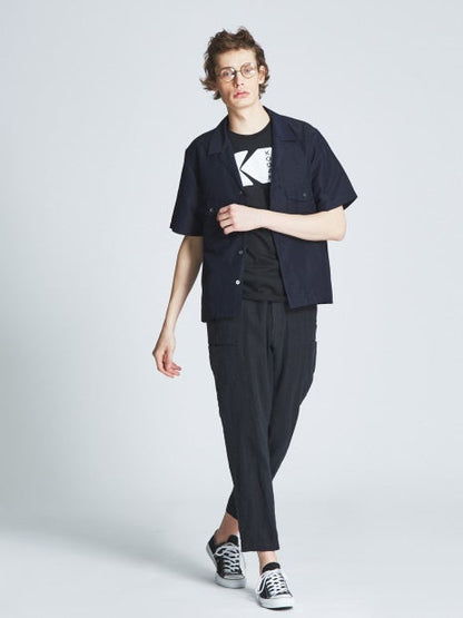 リネン起毛ミリタリーパンツ