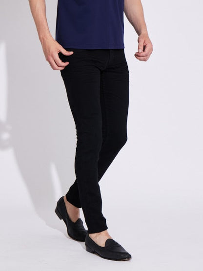 【定番人気】ブラック スキニーデニム