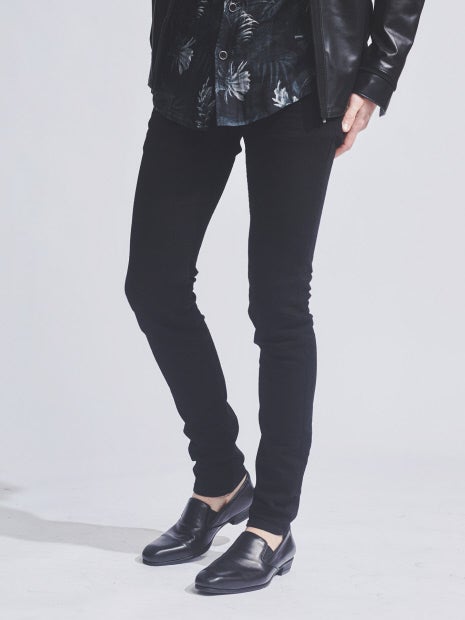 【定番人気】ブラック スキニーデニム