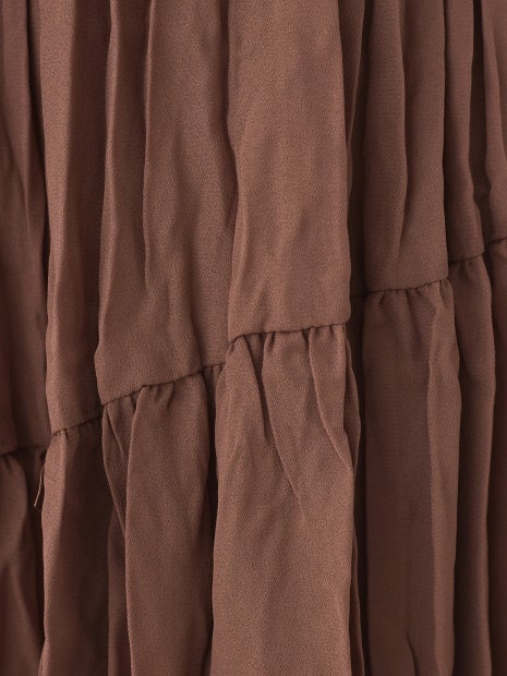 アシンメトリープリーツスカート