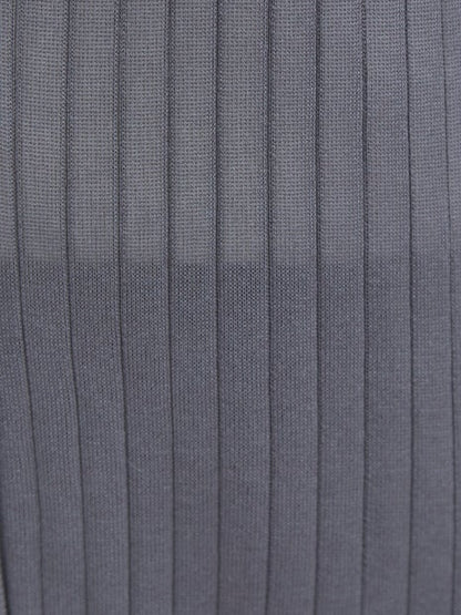 ワイドリブロングカーディガン