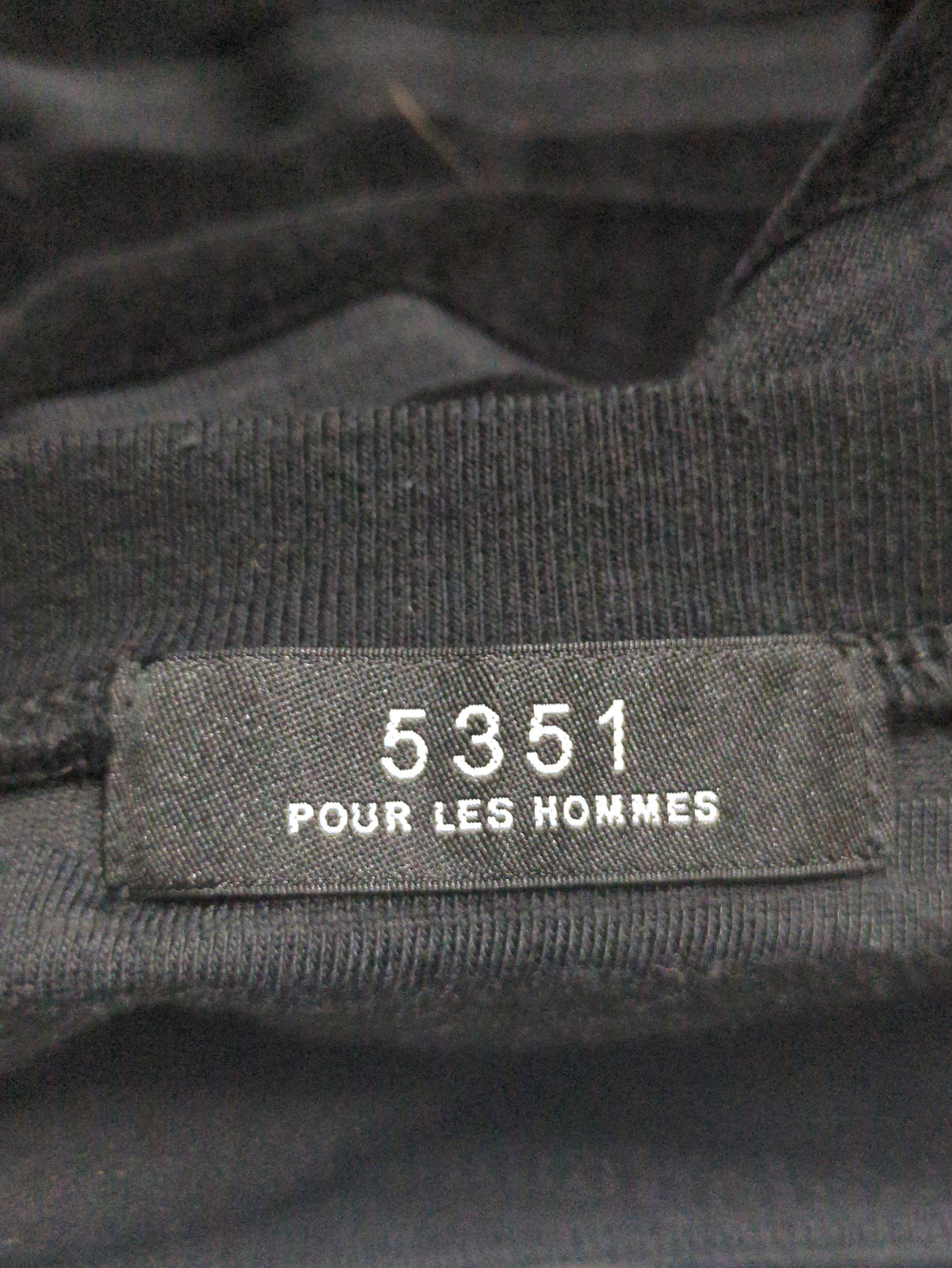 ベロアボーダーTシャツ