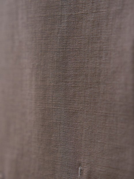 リネン混サマーノーカラージレベスト