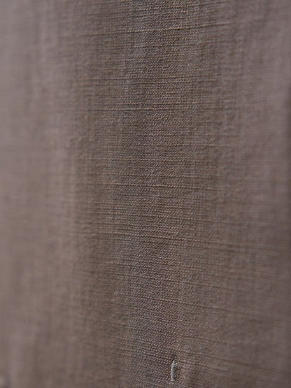 リネン混サマーノーカラージレベスト