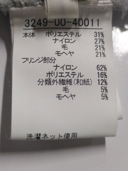 ファンシーヤーンブロックニット