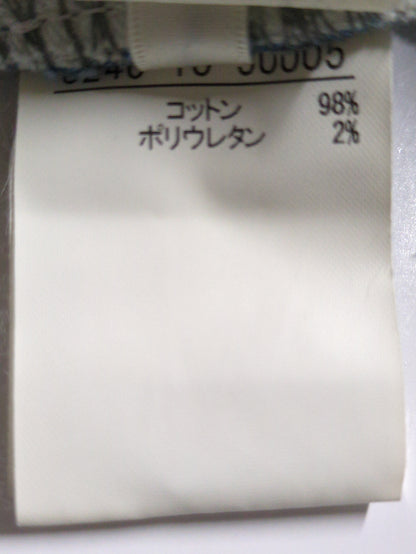 センタープレスフレアーデニム