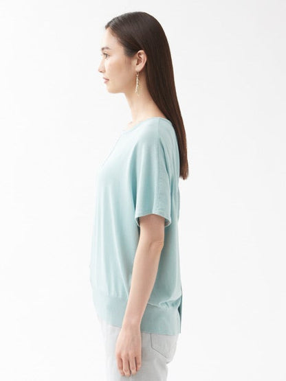 ドライコットンドルマンニット