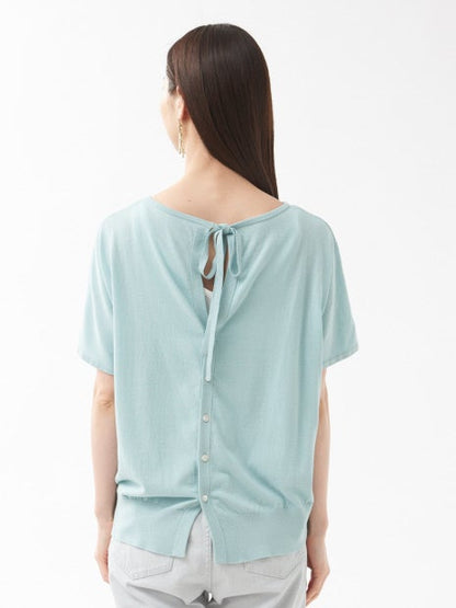 ドライコットンドルマンニット