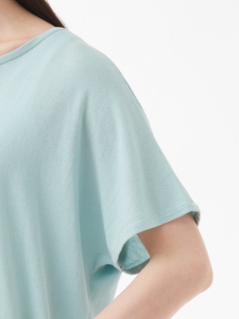 ドライコットンドルマンニット