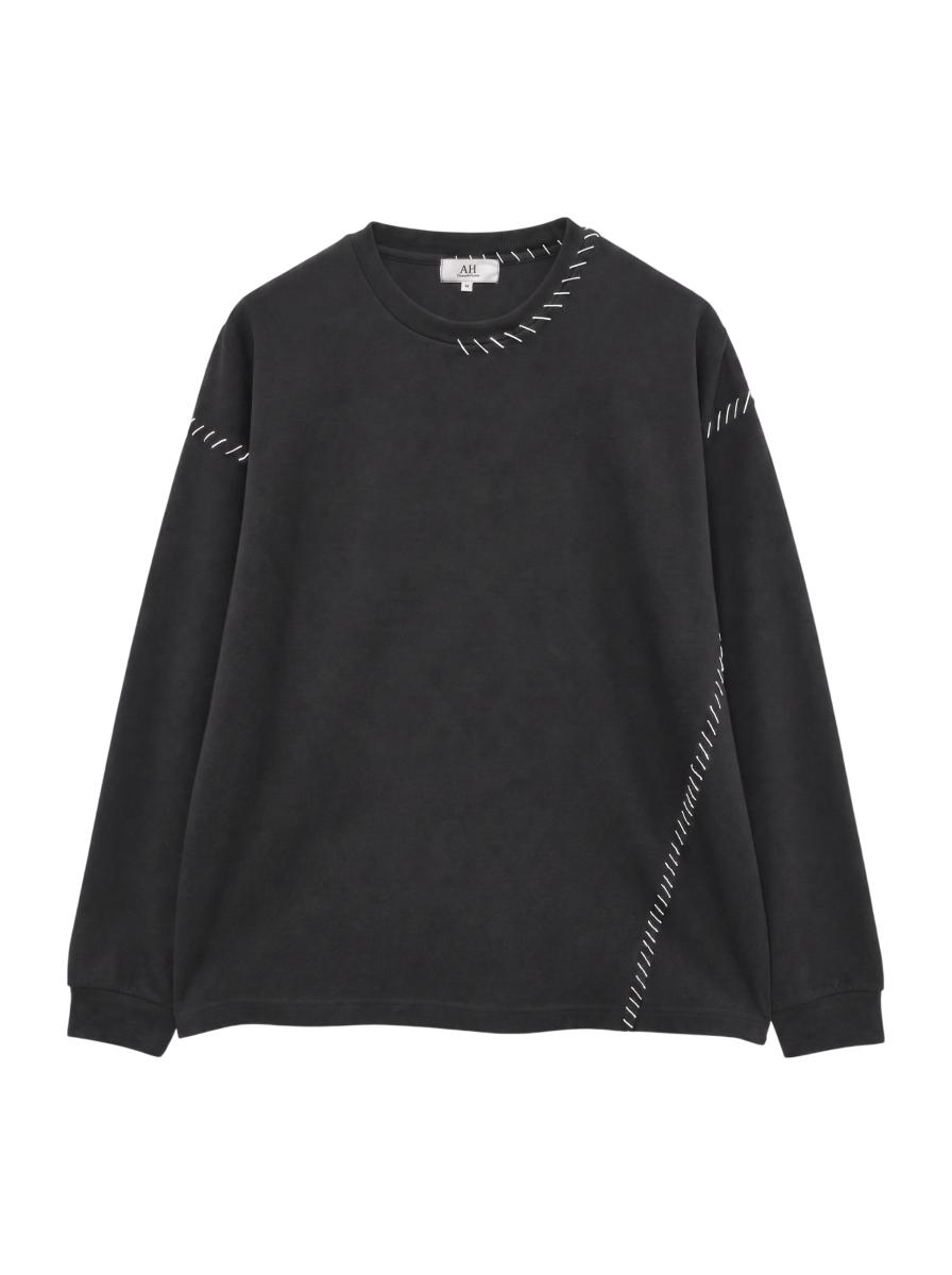 ダンボール ハンドステッチ 長袖Tシャツ