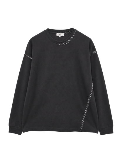 ダンボール ハンドステッチ 長袖Tシャツ