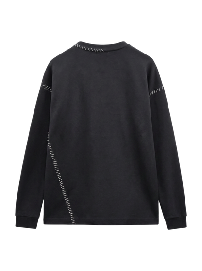 ダンボール ハンドステッチ 長袖Tシャツ