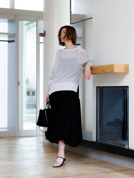 キュプラキャミフレアワンピース