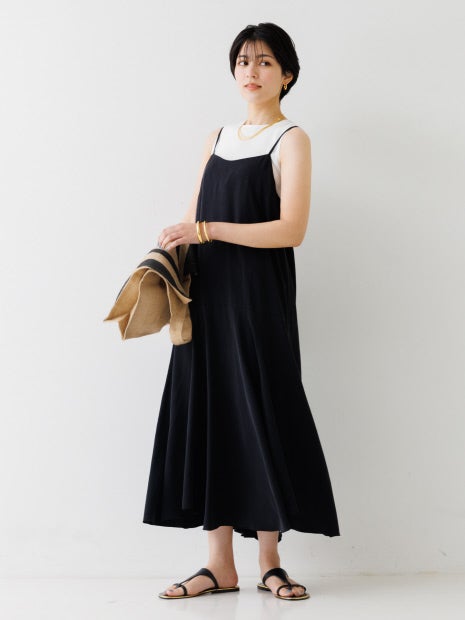 キュプラキャミフレアワンピース