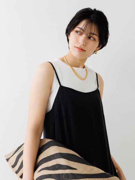 キュプラキャミフレアワンピース