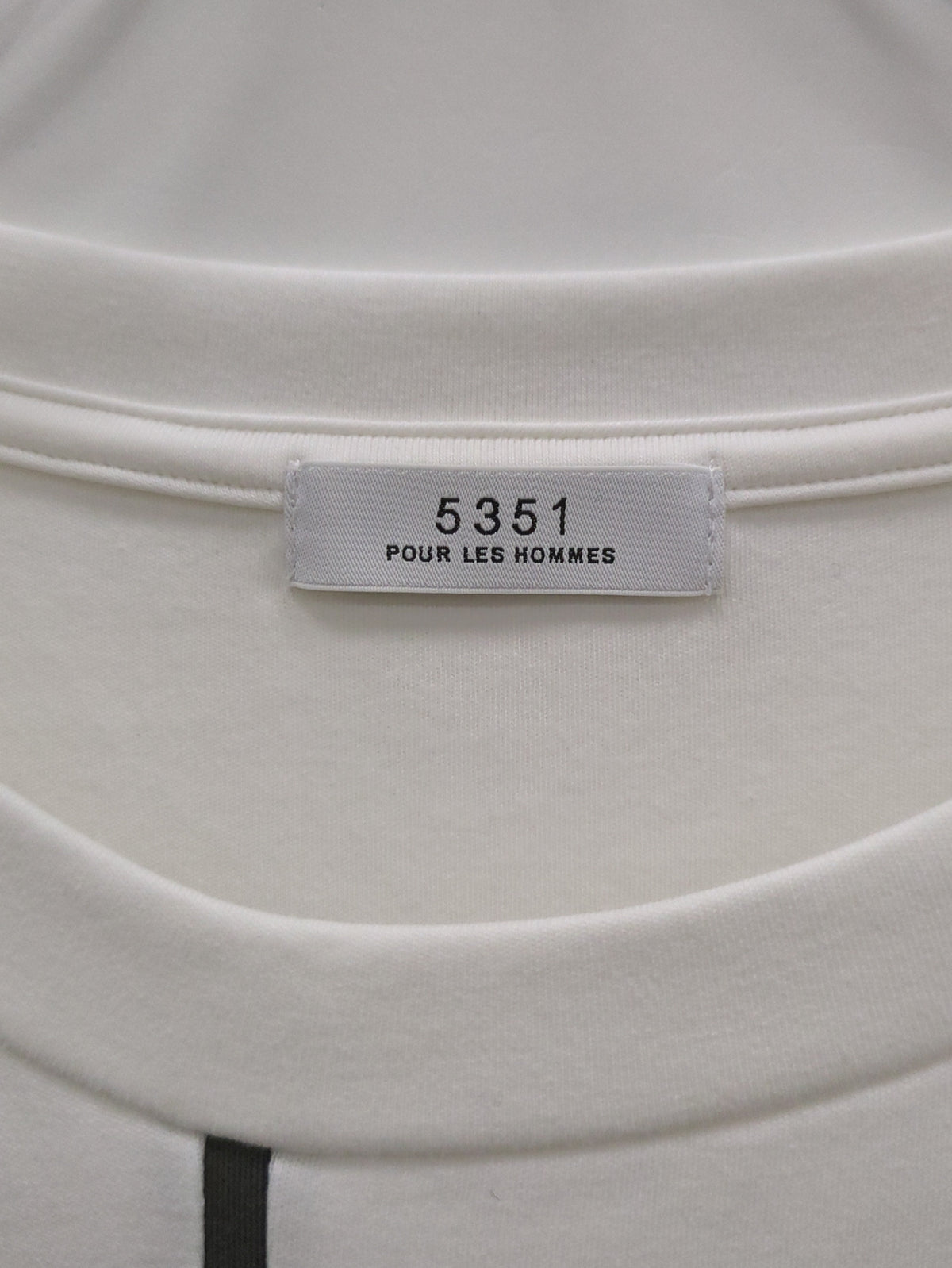コンポジションライン 長袖Tシャツ