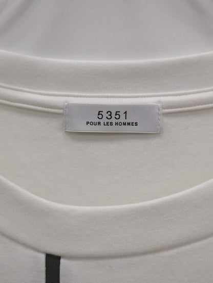 コンポジションライン 長袖Tシャツ