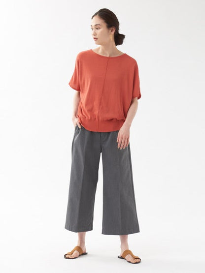 ドライコットンドルマンニット