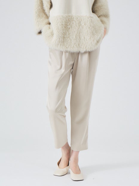 アセテートサテンドロストパンツ