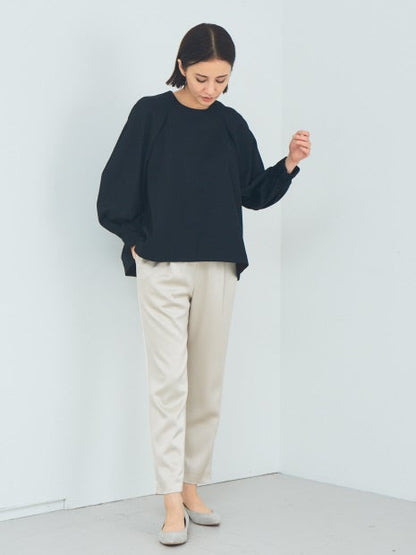 アセテートサテンドロストパンツ