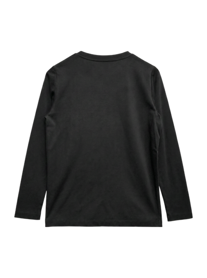 ポンチVネック 長袖Tシャツ