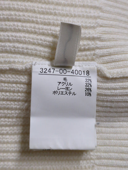 スリットロングニット