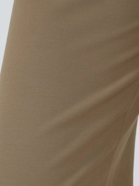 2WAYバックピーチセミフレアーパンツ