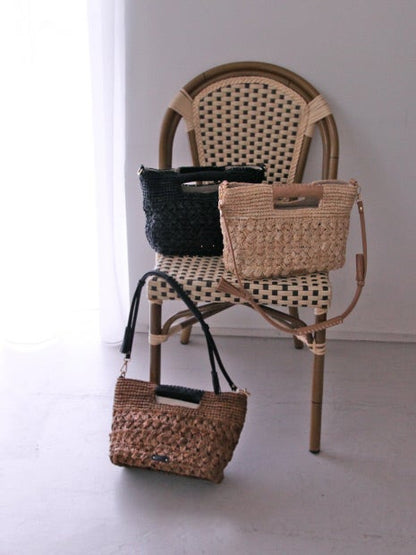 ラフィアショルダー